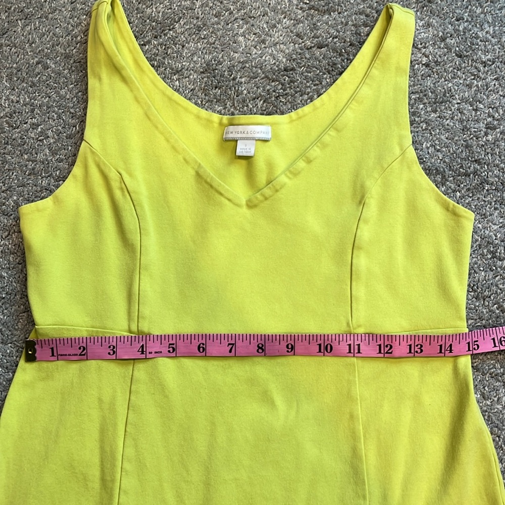 ☀️ NY & Company | Sleeveless Cotton Mini Dress - Picture 4 of 9